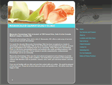 Tablet Screenshot of marascalcodermatology.com